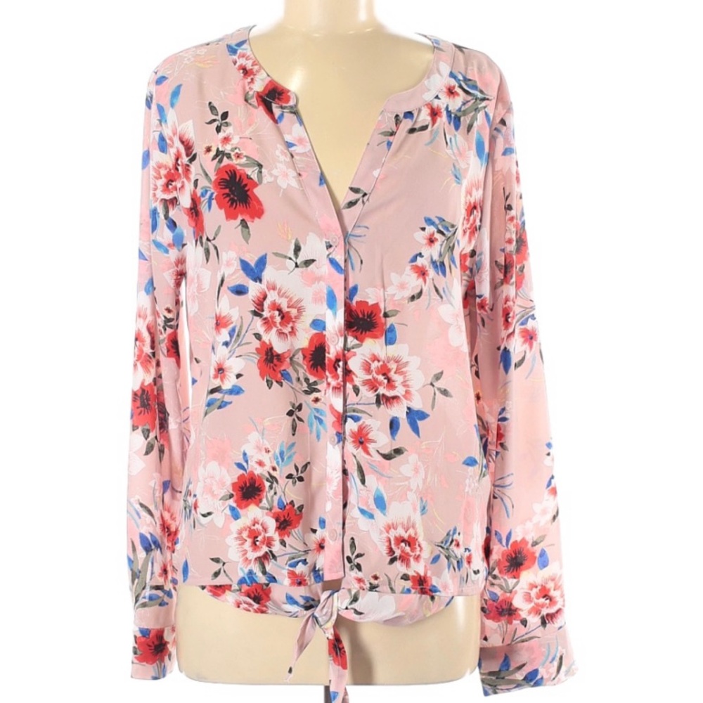 Sanctuary long sleeve blouse size L